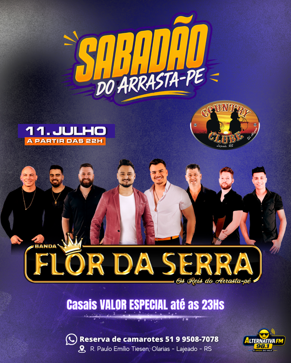 Sabado - Banda Flor da Serra